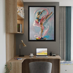 Ballet Dancer Artist Palette - NicheCanvas