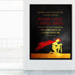 Micah 7:8 - ABConcepts - NicheCanvas