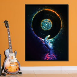 Neon Vinyl - Johanjjf - NicheCanvas