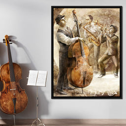 Jazz Band - NicheCanvas