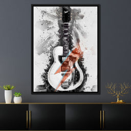 David Bowie's Guitar - Abraham Szomor - NicheCanvas