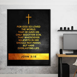 John 3:16 - ABConcepts - NicheCanvas