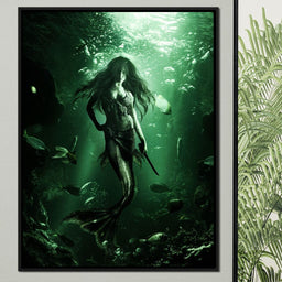 Huntress Siren - Milos Karanovic - NicheCanvas