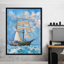 White Sails - NicheCanvas