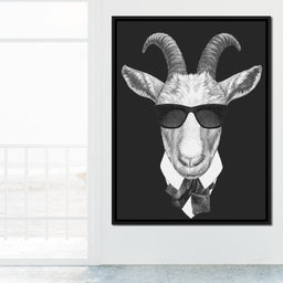 Dressed Up Goat - NicheCanvas