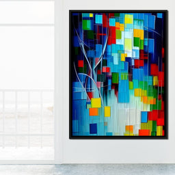 Colorful Contemporary Art 045 - Johanjjf - NicheCanvas