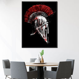 Greek Warrior Helmet - NicheCanvas