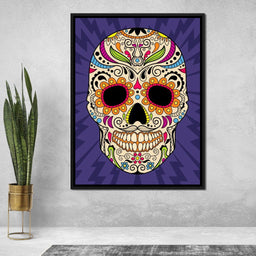 Mexican Skull - NicheCanvas