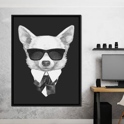 Dressed Up Chihuahua - NicheCanvas