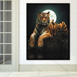 Tiger Squirel - Zenzdesign - NicheCanvas