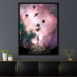 Rose Space - Natacha Einat - NicheCanvas