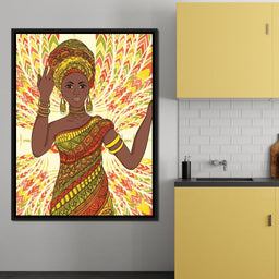 Beautiful Dancing Woman - NicheCanvas