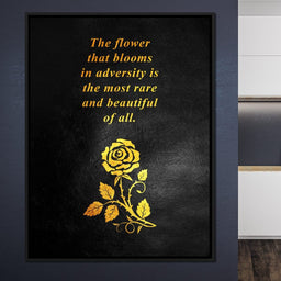 The Flower That Blooms - ABConcepts - NicheCanvas