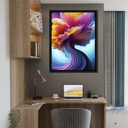 Flower Splash Art - Johanjjf - NicheCanvas