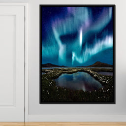 Enlightened Night - NicheCanvas