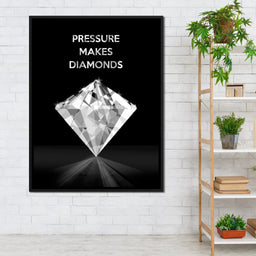 Pressure Makes Diamonds - ABConcepts - NicheCanvas