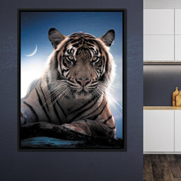 Tiger Moon - Zenzdesign - NicheCanvas