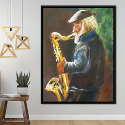 Saxophone Maestro - NicheCanvas