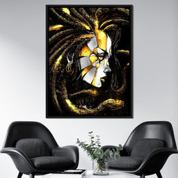 Golden Medusa - NicheCanvas