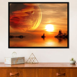 Otherworldly Scenery - NicheCanvas