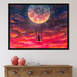 Moon Swing - NicheCanvas