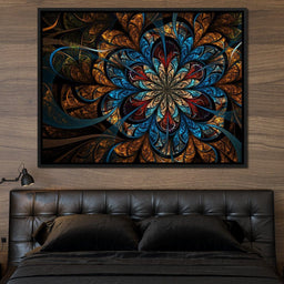 Blue Shadow - NicheCanvas