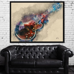 BB King's Guitar - Abraham Szomor - NicheCanvas