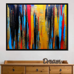 Colorful Contemporary Art 073 - Johanjjf - NicheCanvas