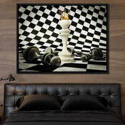 Chessboard King - NicheCanvas