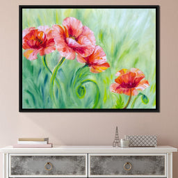 Summer Poppies - NicheCanvas
