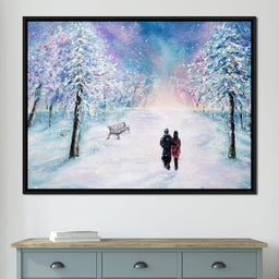 Winter Walk - NicheCanvas