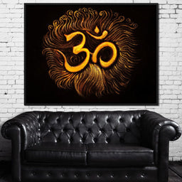 Golden OM - NicheCanvas