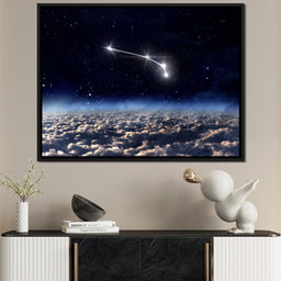 Aries Horoscope Constellation - NicheCanvas