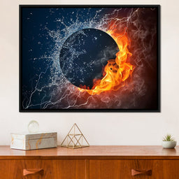 Black Hole Elements - NicheCanvas