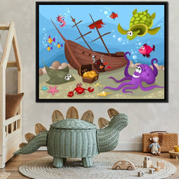 Sunken Treasure - NicheCanvas