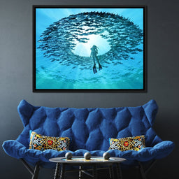 Eye of the Ocean - NicheCanvas