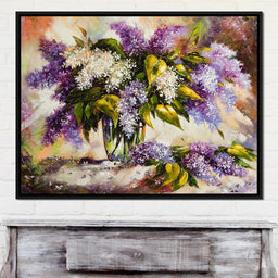 Lilac Bouquet - NicheCanvas