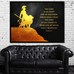 Psalm 27:1 - ABConcepts - NicheCanvas