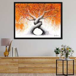 Twisting Love Trees print by Ashvin Harrison