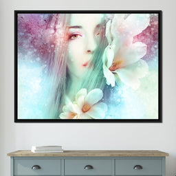 Spring Lady - NicheCanvas