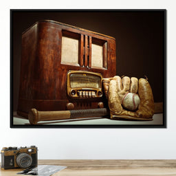 Vintage Baseball - NicheCanvas