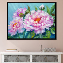 Asian Peonies - NicheCanvas