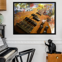 Bass Guitar - NicheCanvas