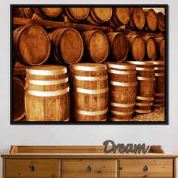 Tequila Barrels - NicheCanvas