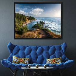 Blue Coast - Lucas Moore - NicheCanvas