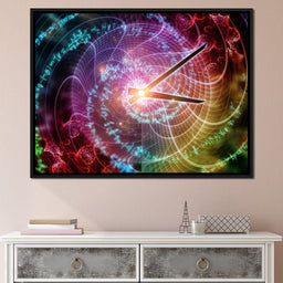 Spacetime Clock - NicheCanvas