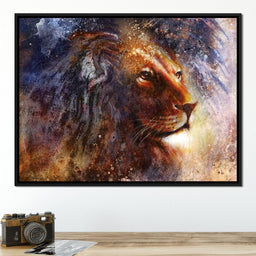 Glory Lion - NicheCanvas