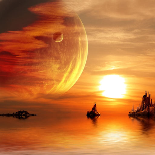 Otherworldly Scenery Canvas Print