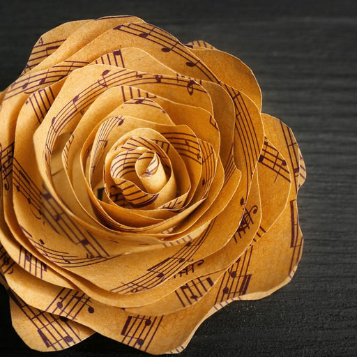 Musical Flower Canvas Print