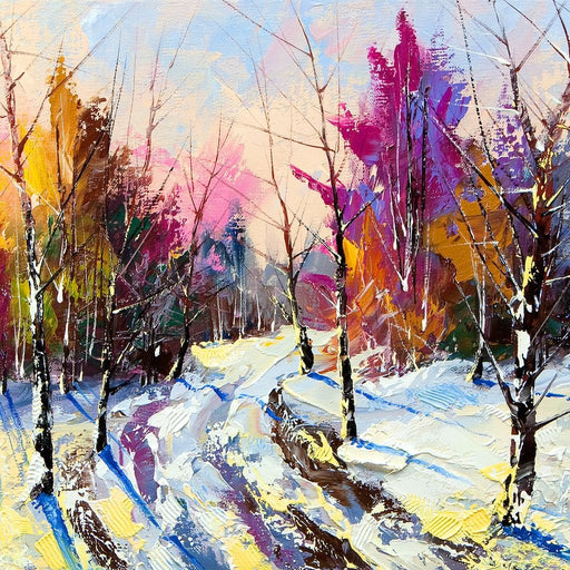 Winter Wood Canvas Print